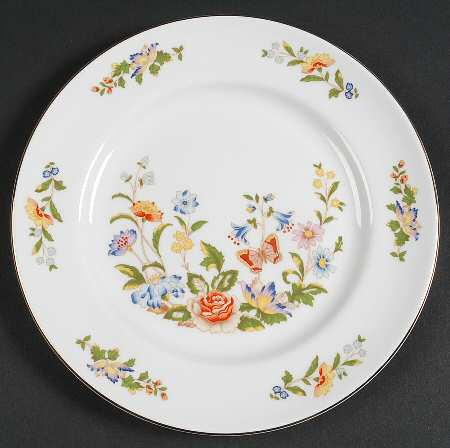 Cottage Garden Salad Plate