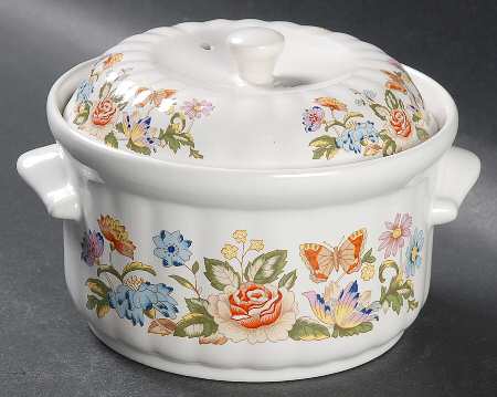 Cottage Garden Individual Oven-To-Table Casserole & Lid