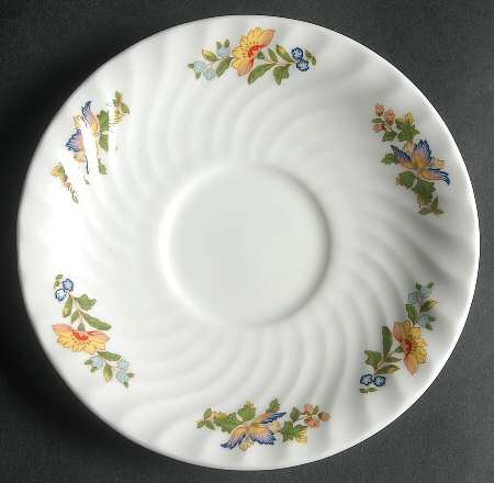 Cottage Garden Saucer for Breakfast Cup