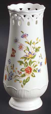 Cottage Garden 8" Chantille Flower Vase
