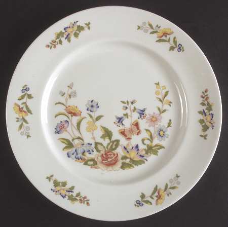 Cottage Garden Dinner Plate
