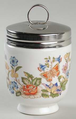 Cottage Garden Egg Coddler & Lid