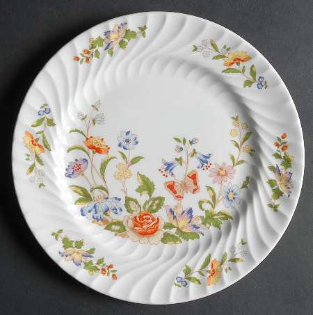 Cottage Garden Luncheon Plate