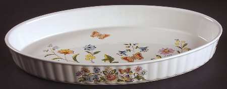 Cottage Garden 14" Oval Baker