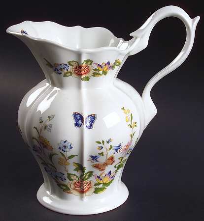 Cottage Garden 32 Oz Georgian Jug