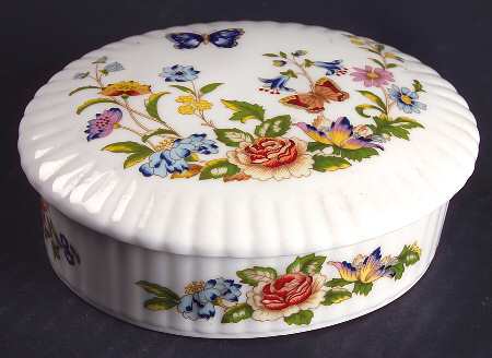 Cottage Garden Oval Box & Lid