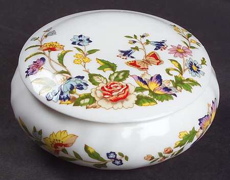 Cottage Garden 3" Candy Box & Lid