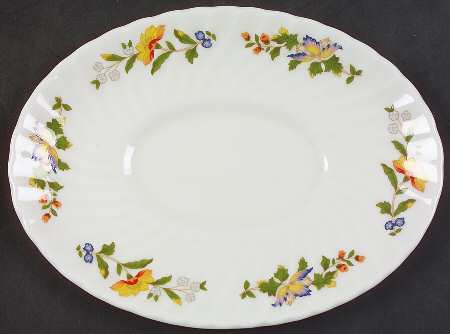 Cottage Garden Underplate for Gravy Boat