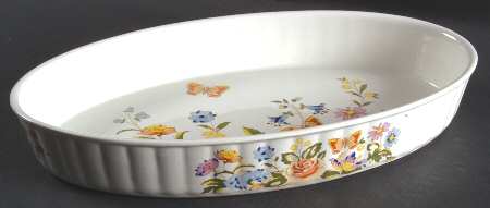 Cottage Garden 12'' Oval Baker