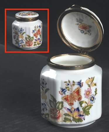 Cottage Garden Octagonal Hinged Box