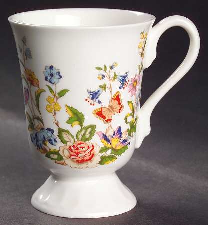 Cottage Garden Footed Mug