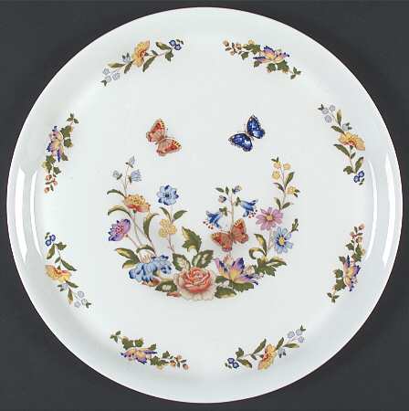 Cottage Garden Cake Plate