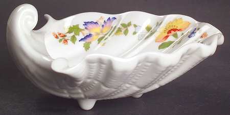 Cottage Garden 4" Shell Shaped Dish