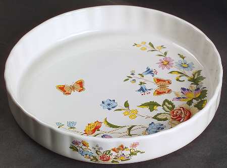 Cottage Garden 8" Quiche Oven To Table