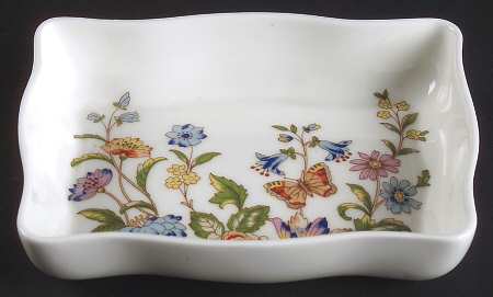 Cottage Garden Rectangular Sweet Meat Dish