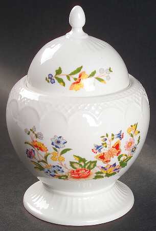 Cottage Garden 4" Sovereign Jar with Lid