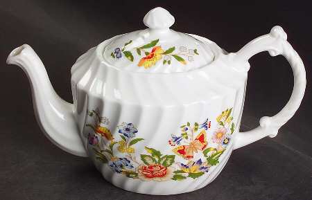 Cottage Garden Individual Teapot & Lid