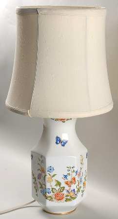 Cottage Garden 13" Electric Lamp & Shade