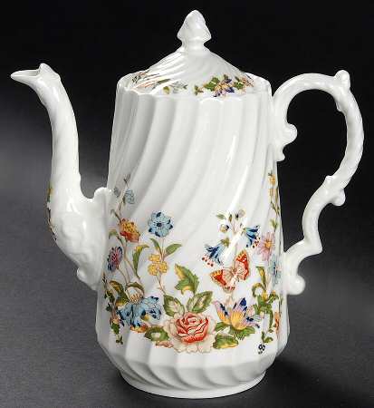 Cottage Garden Small Coffee Pot & Lid