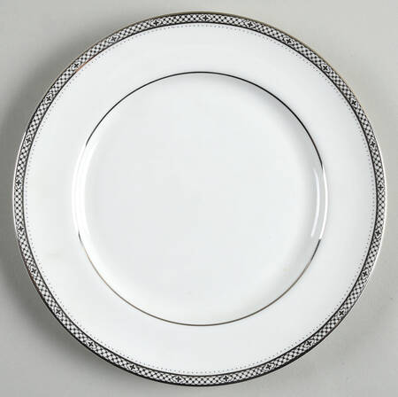 Coronet Platinum Salad Plate