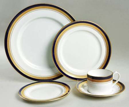 Cobalt Royale 5 Piece Place Setting