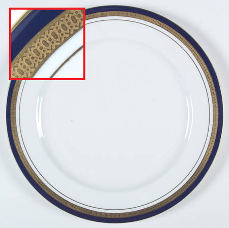 Cobalt Royale Service Plate (Charger)