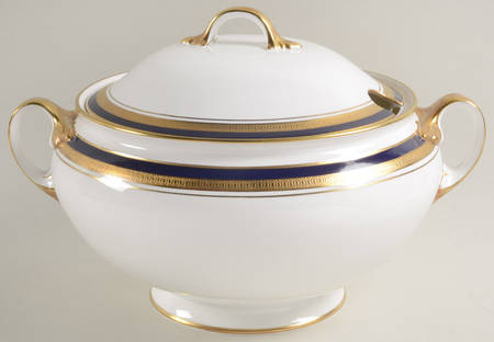 Cobalt Royale Tureen & Lid