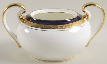 Cobalt Royale Sugar Bowl No Lid
