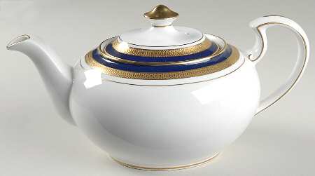Cobalt Royale Teapot & Lid