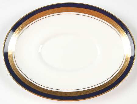 Cobalt Royale Underplate for Gravy Boat