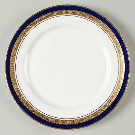 Cobalt Royale Salad Plate