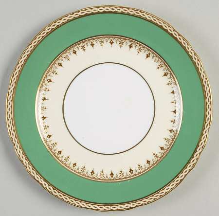 Desborough Green Salad Plate