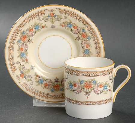 Devonshire Flat Demitasse Cup & Saucer Set