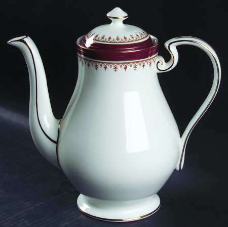 Durham Maroon (Smooth) Coffee Pot & Lid