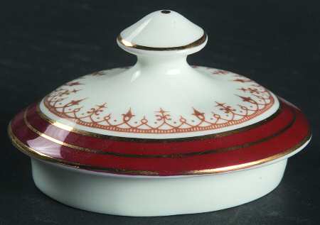 Durham Maroon (Smooth) Lid for Sugar Bowl
