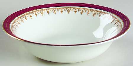 Durham Maroon (Smooth) Coupe Cereal Bowl