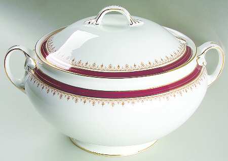Durham Maroon (Smooth) Tureen &  Lid