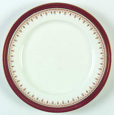 Durham Maroon (Smooth) Salad Plate