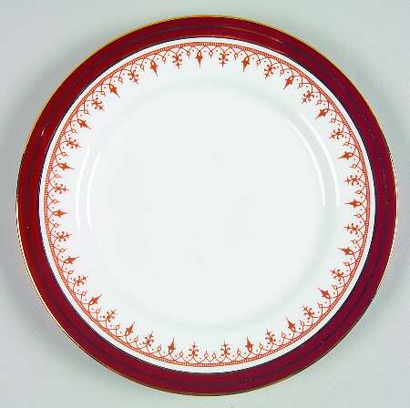 Durham Maroon (Smooth) Bread & Butter Plate