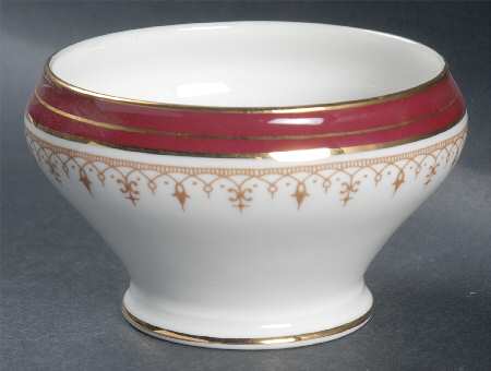 Durham Maroon (Smooth) Mini Open Sugar Bowl