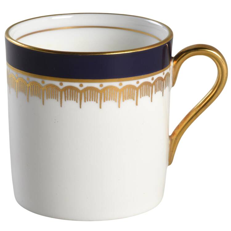 Embassy Cobalt Blue (Smooth) Flat Demitasse Cup