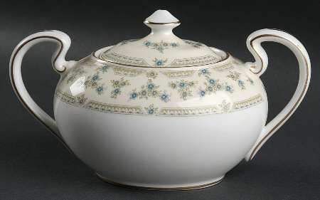 Fleurette Sugar Bowl & Lid