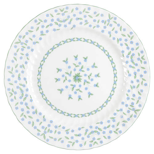 Forget Me Not Salad Plate
