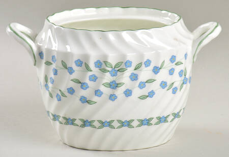 Forget Me Not Sugar Bowl No Lid