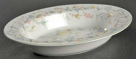 Forever 11" Oval Vegetable Bowl