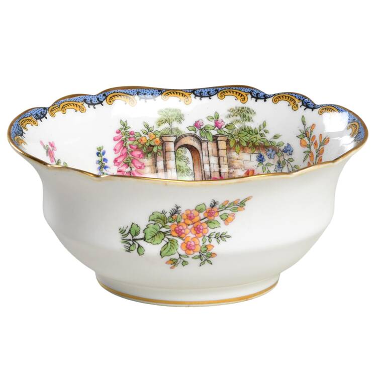 Garden Gate Open Sugar Bowl