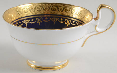 Georgian Cobalt Footed Cup