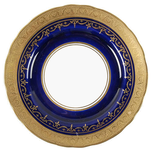 Georgian Cobalt Bread & Butter Plate