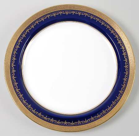 Georgian Cobalt 12" Chop Plate (Round Platter)
