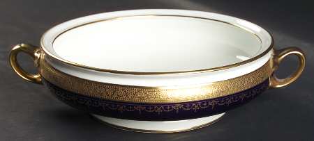 Georgian Cobalt Round Vegetable No Lid